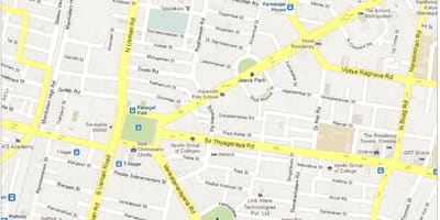 মানচিত্র চেন্নাই t Nagar