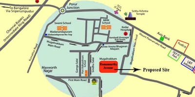 Porur চেন্নাই মানচিত্র